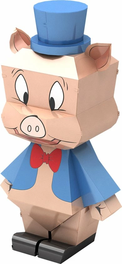 Metal Earth Legends Porky Pig Modelbouwset 1 Metal Earth Legends Porky Pig Modelbouwset