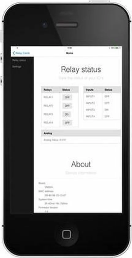 Whadda Ethernet-relaiskaart 9 Uitgangen Uart/spi-poort Usb 2 Whadda Ethernet-relaiskaart 9 Uitgangen Uart/spi-poort Usb - Afbeelding 2