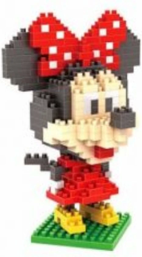 LNO Blocks Creboblocks Minnie Mouse 260 Nanoblocks 1 LNO Blocks Creboblocks Minnie Mouse 260 Nanoblocks