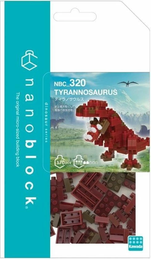 Nanoblock Tyrannosaurus 2 Nanoblock Tyrannosaurus - Afbeelding 2