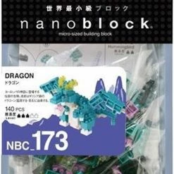 Nanoblock Dragon NBC-173 (draak) 9 Nanoblock Dragon NBC-173 (draak) -bouwsets Winkel 492x840