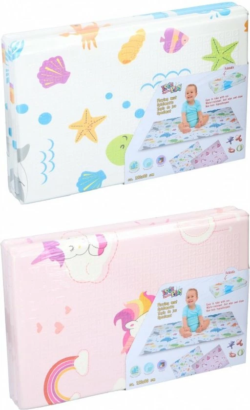 Merkloos Speelmat 90x120cm 1 Merkloos Speelmat 90x120cm