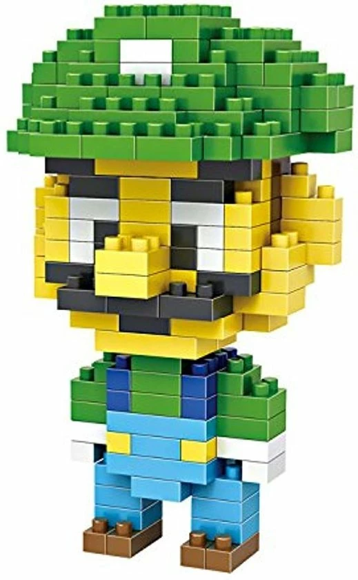 LNO Blocks Creboblocks Luigi-klein 160 Nanoblocks 1 LNO Blocks Creboblocks Luigi-klein 160 Nanoblocks