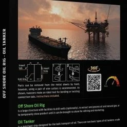 Metal Earth Offshore Oil Rig And Tanker Modelbouwset -bouwsets Winkel 544x840 1