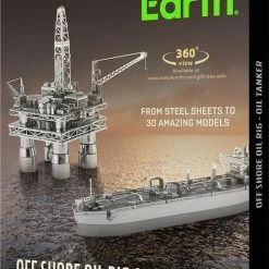 Metal Earth Offshore Oil Rig And Tanker Modelbouwset -bouwsets Winkel 544x840