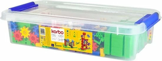 Tandwielen Kleurrijk 430-delig STEM - Korbo 1 Tandwielen Kleurrijk 430-delig STEM - Korbo