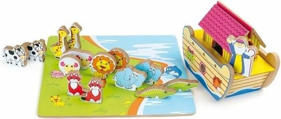 Small Foot Company Small Foot Bouwpakket Arc Van Noach Hout 1 Small Foot Company Small Foot Bouwpakket Arc Van Noach Hout