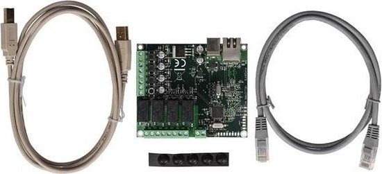 Whadda Ethernet-relaiskaart 9 Uitgangen Uart/spi-poort Usb 5 Whadda Ethernet-relaiskaart 9 Uitgangen Uart/spi-poort Usb - Afbeelding 5