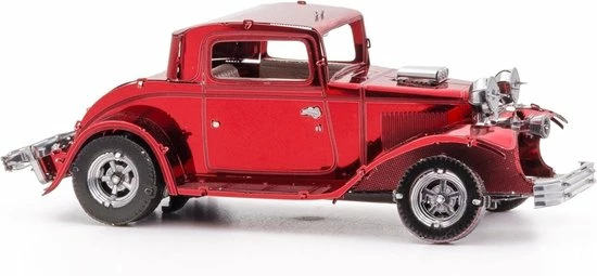 Metal Earth Ford: 1932 Coupe 9 Cm 6 Metal Earth Ford: 1932 Coupe 9 Cm - Afbeelding 6