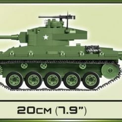 COBI M24 Chaffee 2543 - Constructiespeelgoed - Bouwpakket - Tank - Oorlog 23 COBI M24 Chaffee 2543 - Constructiespeelgoed - Bouwpakket - Tank - Oorlog -bouwsets Winkel 550x302 1