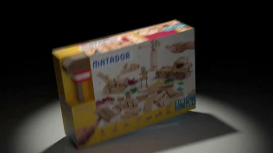 Matador Explorer 5+ 717-delig Klassik5 Houten Bouwset 2 Matador Explorer 5+ 717-delig Klassik5 Houten Bouwset - Afbeelding 2