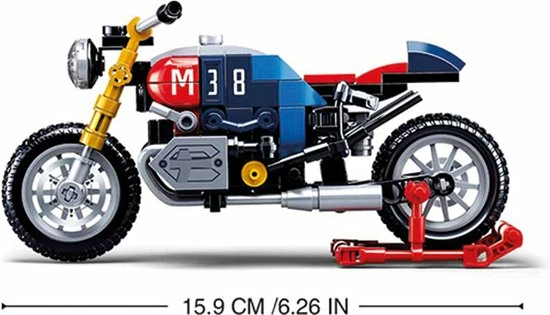 Sluban Café Racer Motor 4 Sluban Café Racer Motor - Afbeelding 4