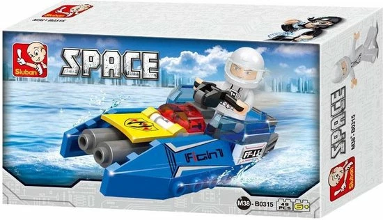 Sluban Space - Space Jet M38-B0315Sluban 1 Sluban Space - Space Jet M38-B0315Sluban
