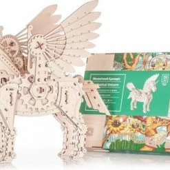 Mr. PlayWood Bouwpakket Eenhoorn Klein Mechanisch- Hout 17 Mr. PlayWood Bouwpakket Eenhoorn Klein Mechanisch- Hout -bouwsets Winkel 550x321