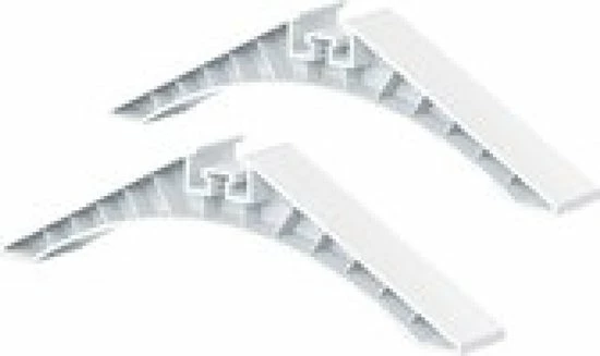 Iwallz Bouwpakket Steunpotenset Wit 2-delig 1 Iwallz Bouwpakket Steunpotenset Wit 2-delig