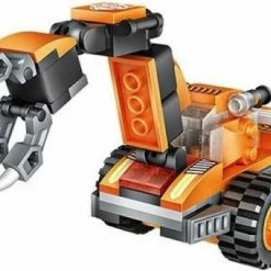 LOZ, Mini-blocks LOZ 3-in-1 Transformers No : 1822 Oranje 8 LOZ, Mini-blocks LOZ 3-in-1 Transformers No : 1822 Oranje -bouwsets Winkel 550x337