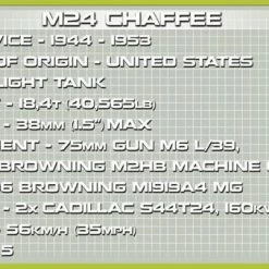 COBI M24 Chaffee 2543 - Constructiespeelgoed - Bouwpakket - Tank - Oorlog 21 COBI M24 Chaffee 2543 - Constructiespeelgoed - Bouwpakket - Tank - Oorlog -bouwsets Winkel 550x339 5