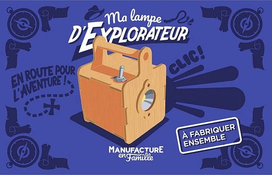 Manufacture En Famille - Ontdekkingslamp - Houten Speelgoed - Do It Yourself 3 Manufacture En Famille - Ontdekkingslamp - Houten Speelgoed - Do It Yourself - Afbeelding 3