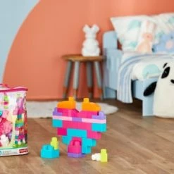 Mega Bloks First Builders 60 Maxi Blokken Met Tas Roze - Constructiespeelgoed 28 Mega Bloks First Builders 60 Maxi Blokken Met Tas Roze - Constructiespeelgoed -bouwsets Winkel 550x366 21