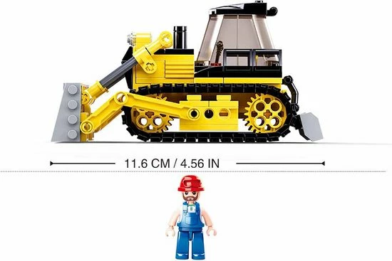 Sluban Town - Bulldozer 3 Sluban Town - Bulldozer - Afbeelding 3