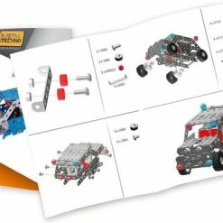 Metal Techno Bouwpakket Delta Police 15,5 Cm Staal Blauw/grijs 269-delig 7 Metal Techno Bouwpakket Delta Police 15,5 Cm Staal Blauw/grijs 269-delig -bouwsets Winkel 550x368 10