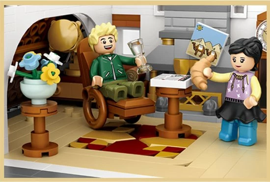 LOZ, Mini-blocks LOZ Fantasie No:1037 Tiny Cabin House 6 LOZ, Mini-blocks LOZ Fantasie No:1037 Tiny Cabin House - Afbeelding 6