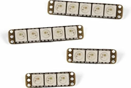 Velleman Verlichtingset Brightdot Led 33 X 6,5 Mm 4 Stuks 2 Velleman Verlichtingset Brightdot Led 33 X 6,5 Mm 4 Stuks - Afbeelding 2