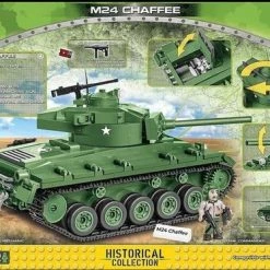 COBI M24 Chaffee 2543 - Constructiespeelgoed - Bouwpakket - Tank - Oorlog 27 COBI M24 Chaffee 2543 - Constructiespeelgoed - Bouwpakket - Tank - Oorlog -bouwsets Winkel 550x373 7