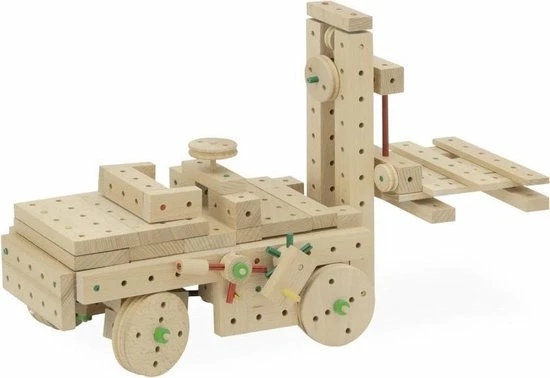 Matador Explorer 5+ 717-delig Klassik5 Houten Bouwset 3 Matador Explorer 5+ 717-delig Klassik5 Houten Bouwset - Afbeelding 3