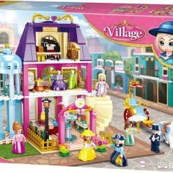 Sluban M38-B0876 Village Serie - Warenhuis - 526 Onderdelen - Compatibel Met Grote Merken - Bouwdoos