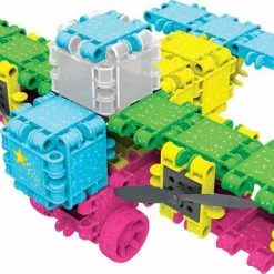 Clics Bouwblokken– DUURZAAM SPEELGOED Gemaakt Van GERECYCLEERDE Kunststof- Glitter Bouwset 8 In 1 - Speelgoed 4,5,6,7,8 Jaar Jongens En Meisjes- Educatief Speelgoed- Montessori Speelgoed- Constructie Speelgoed -bouwsets Winkel 550x385