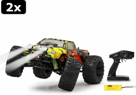 2x JAMARA RC-Cars Tiger LED EP 2,4 GHz 1:10 3 2x JAMARA RC-Cars Tiger LED EP 2,4 GHz 1:10 - Afbeelding 3
