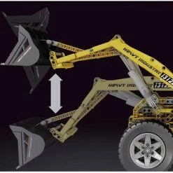 DW4Trading Wiellader Bulldozer - 4 Motoren Draadloos - 1582 Stukjes - Compatibel Met Grote Merken -bouwsets Winkel 550x389 7