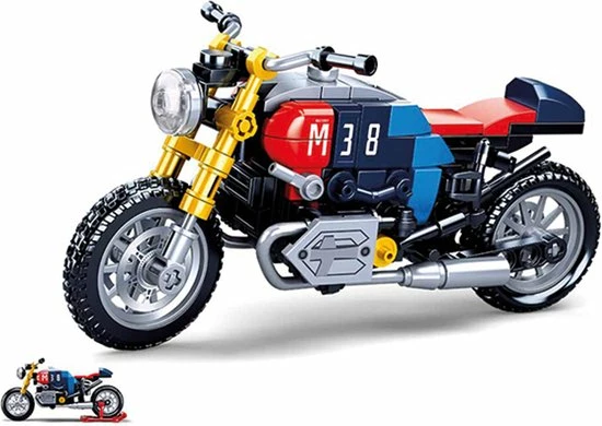 Sluban Café Racer Motor 1 Sluban Café Racer Motor