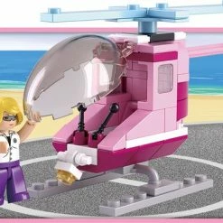Sluban Girls Dream - Strand Helikopter 11 Sluban Girls Dream - Strand Helikopter -bouwsets Winkel 550x391 3