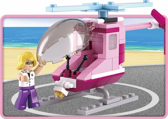 Sluban Girls Dream - Strand Helikopter 6 Sluban Girls Dream - Strand Helikopter - Afbeelding 6