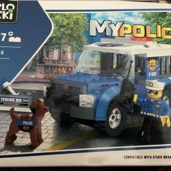 Merkloos Blocki - Politievoertuig Met Politieagent En Hond