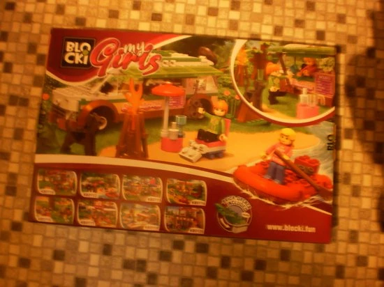 Blocki Campingsite Van De My Girls Serie 2 Blocki Campingsite Van De My Girls Serie - Afbeelding 2