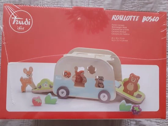 Sevi Houten Caravan 2 Sevi Houten Caravan - Afbeelding 2