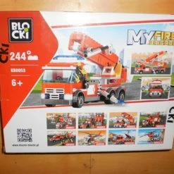 Blocki Bouwstenen Brandweerwagen. My Fire