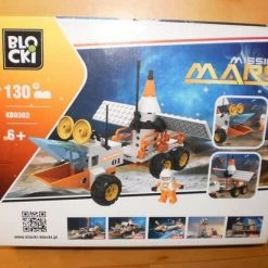 Blocki Bouwstenen Mars Voertuig Met Figuurtje