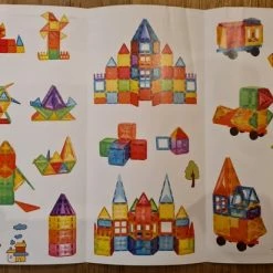 VegCow - Magnetisch Speelgoed - Magnetische Bouwstenen - Tegels - 100 Stuks - Montessori - Magnetic Tiles -bouwsets Winkel 550x412 3