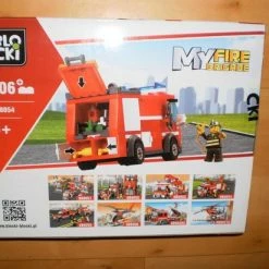 Blocki Bouwstenen My Fire Brandweerwagen Bluswagen