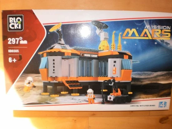 Blocki Bouwstenen Mars Camp / Mars Station 1 Blocki Bouwstenen Mars Camp / Mars Station
