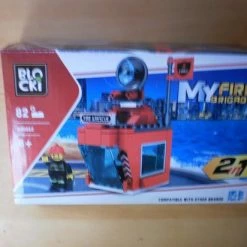 Blocki Bouwstenen Haven Brandweer My Fire