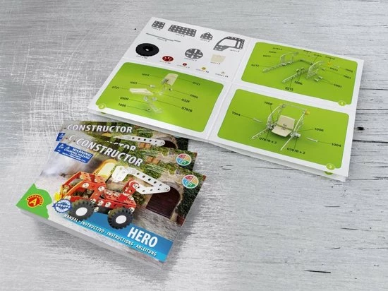 Alexander Toys Constructor PRO - Melman - 866pcs 5 Alexander Toys Constructor PRO - Melman - 866pcs - Afbeelding 5