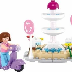 Sluban Girls Dream - Rotonde Met Fontein M38-B0519Sluban -bouwsets Winkel 550x417 7