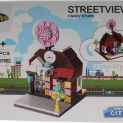 Luna Mini City Streetview Candy Store Bouwset 126-delig (657002)