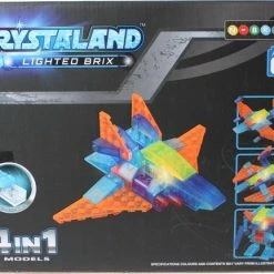 Johntoy Bouwpakket Crystaland 61-delig 99015