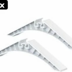 2x Iwallz Bouwpakket Steunpotenset Wit 2-delig